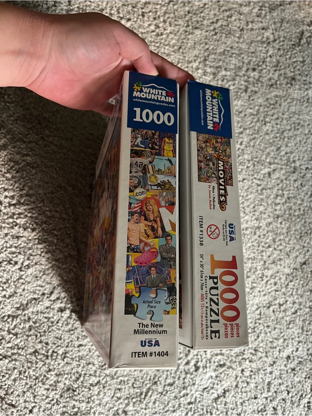White Mountain used puzzles